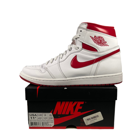 Jordan 1 High Metallic Red (2017) Size 11.5 USED s18599