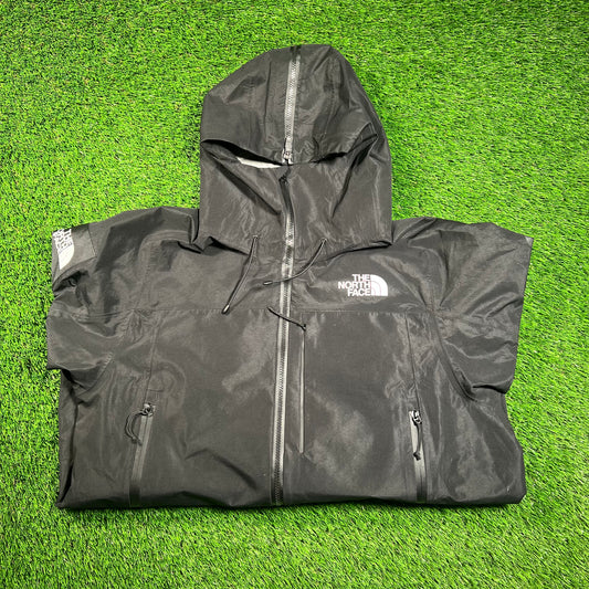 Supreme North Face Split Taped Seam Shell Black Jacket (2024) Size Small USED x16377