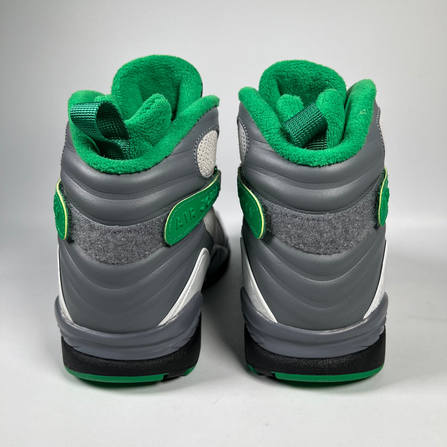 Jordan 8 University of Oregon PE Pure Platinum SAMPLE Size 9 NEW s10661