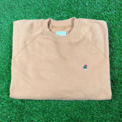 Aime Leon Dore ALD Flower Brown Crewneck Size Medium USED x15642