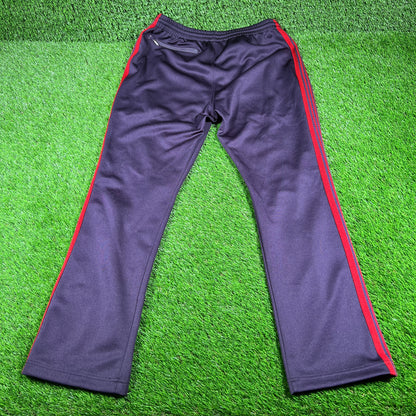 Needles Purple/Red Track Sweatpants Size Medium USED x14628