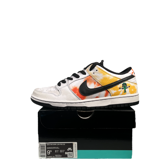Nike SB Dunk Low Raygun Tie Dye White (2019) Size 9.5 NEW s20382