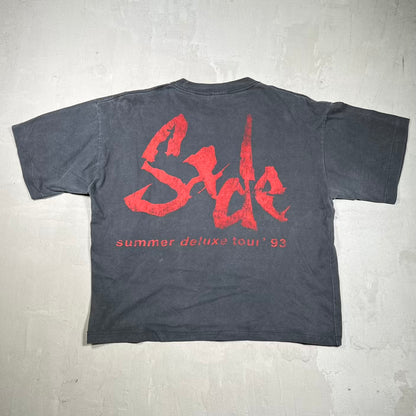 Sade "Love Deluxe" Washed Black Modern Boot Tee Size XL USED