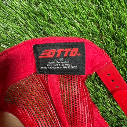 Sicko Workin Like A Red Trucker Hat USED x14746