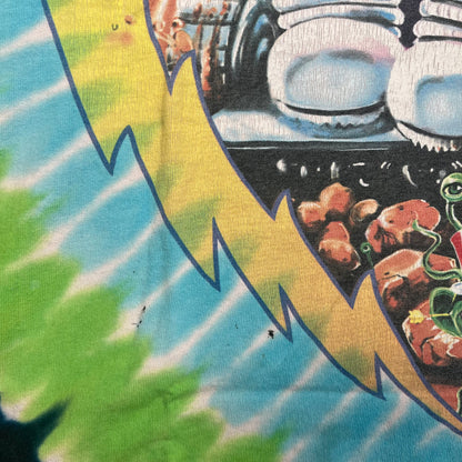 1997 Grateful Dead Mars Rover Space Tye Die Tee Size XL USED v9832