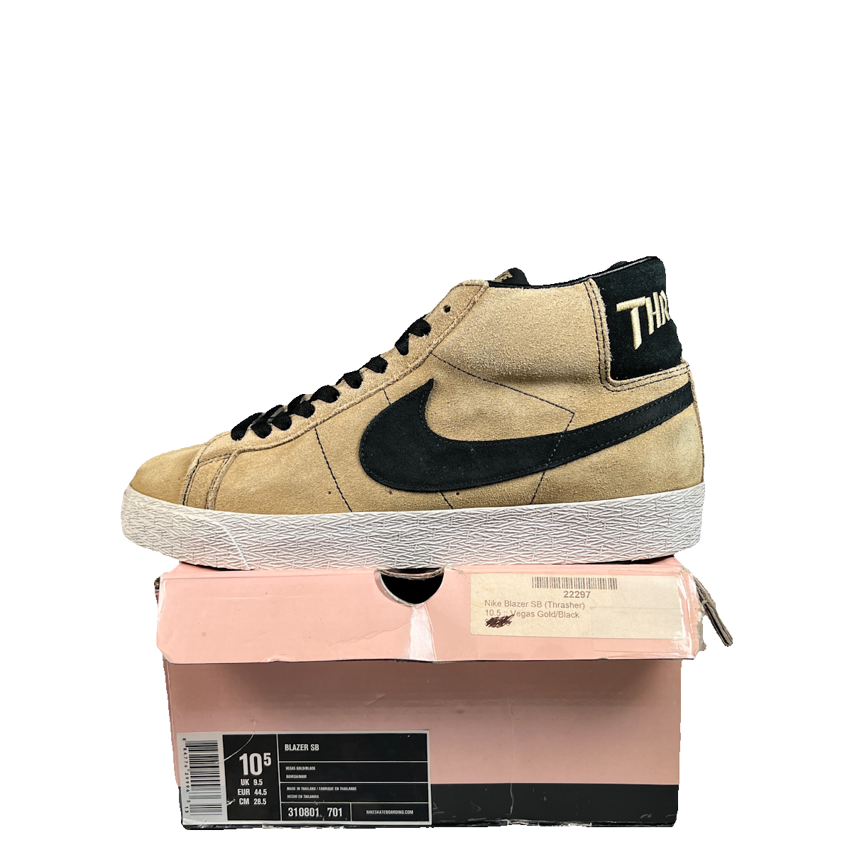 Nike SB Blazer Thrasher (2005) Size 10.5 USED s23292