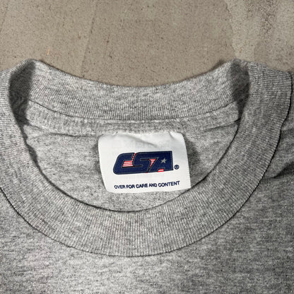 2001 New York Giants Ravens Stadium Champion Grey Tee Size Large USED v19547