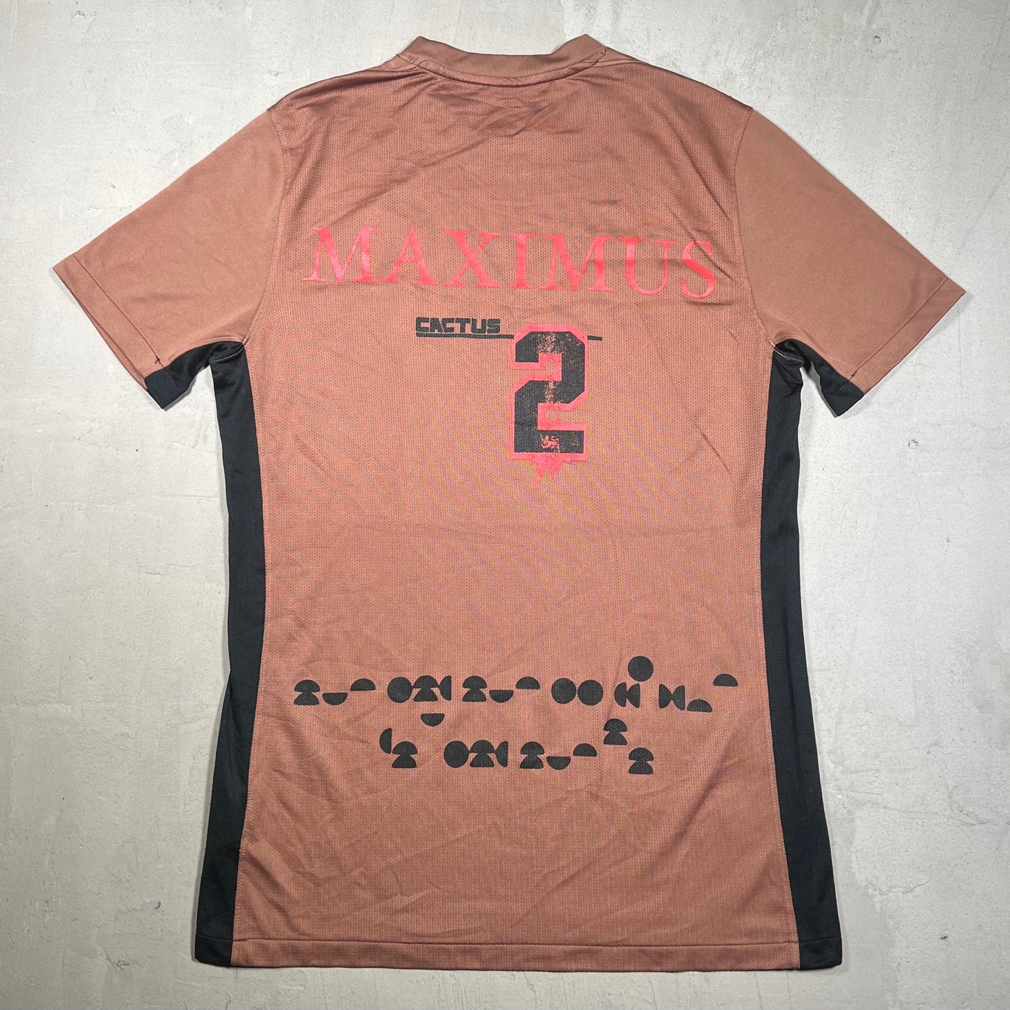 Nike Travis Scott Circus Maximus Soccer Jersey Brown Size Large USED x17350