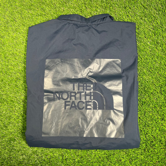 North Face Navy USA Coach Jacket Size Large USED v17972