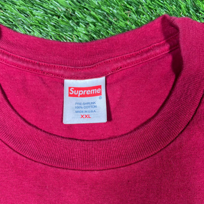 Supreme Greta Red Tee Size XXL USED x14836