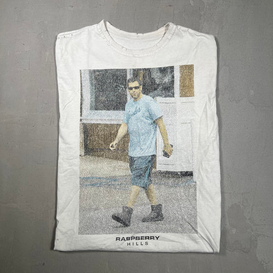 GV Gallery Raspberry Hills Adam Sandler White Tee Size Small USED x17389