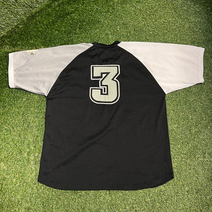 Y2K Outkast Black/Grey Jersey Size XL USED v16105