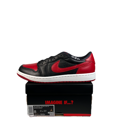 Jordan 1 Low Banned (2026) Siuze 8 NEW s21999