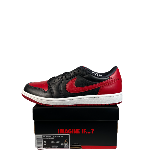 Jordan 1 Low Banned (2026) Siuze 8 NEW s21999