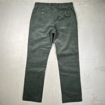 Polo Ralph Lauren Dark Green Cords Size 32 USED v20427