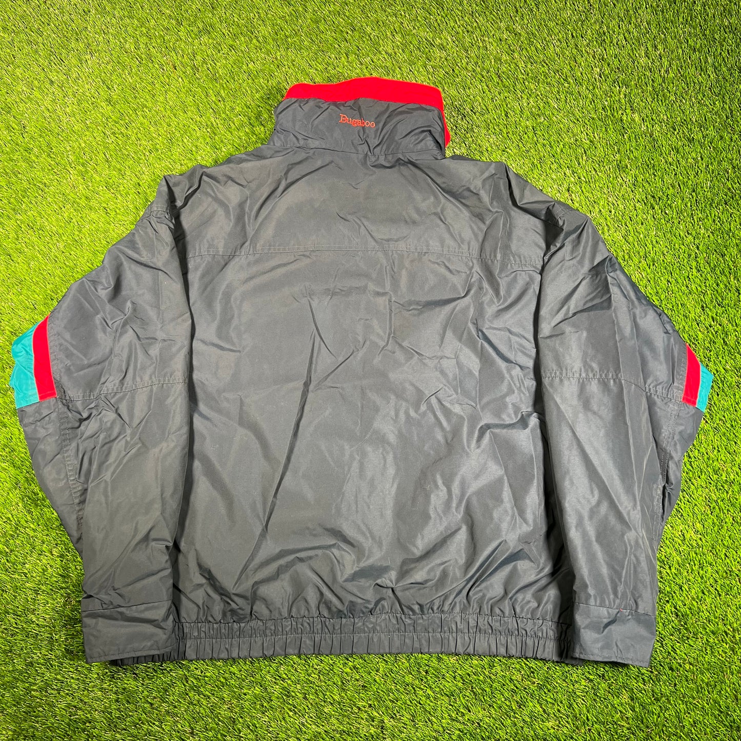 1990s Columbia Navy/Red/Teal Jacket Size XL USED v17836