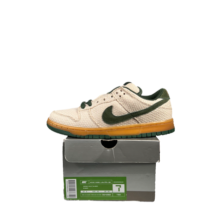 Nike SB Dunk Low Bonsai Green Hemp 2004 Size 7 NEW s4518