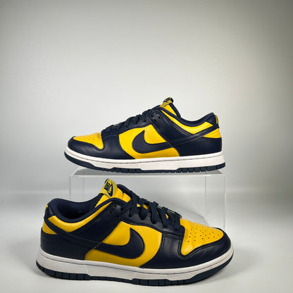 Nike Dunk Low Michican (2021) Size 8.5 USED s17956