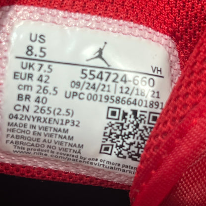 Jordan 1 Mid Reverse Bred (2021) Size 8.5 USED s21411