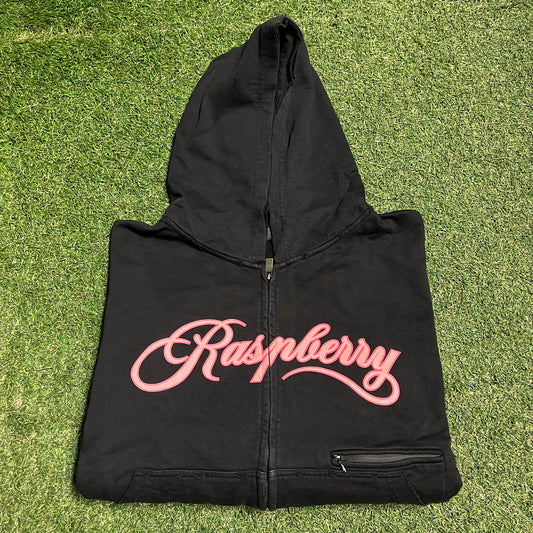 GV Gallery Raspberry Hills "My Zip Up" Black Hoodie Size XL NEW x13771