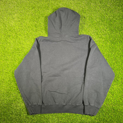 Supreme Washed Old English Navy Hoodie Size Medium NEW x15746