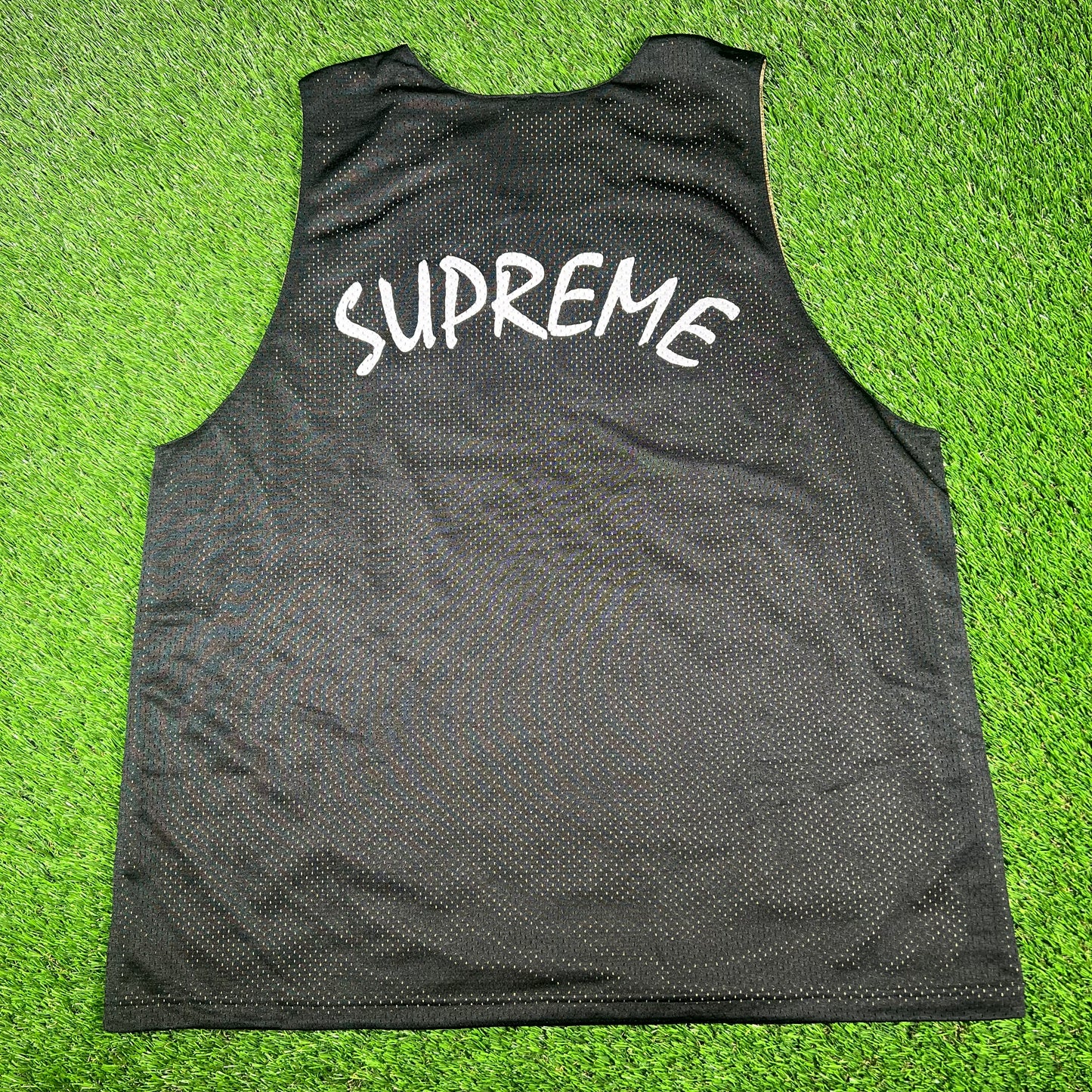 Supreme Black Mustang Reversible Basketball Jersey (2023) Size XL USED x14828