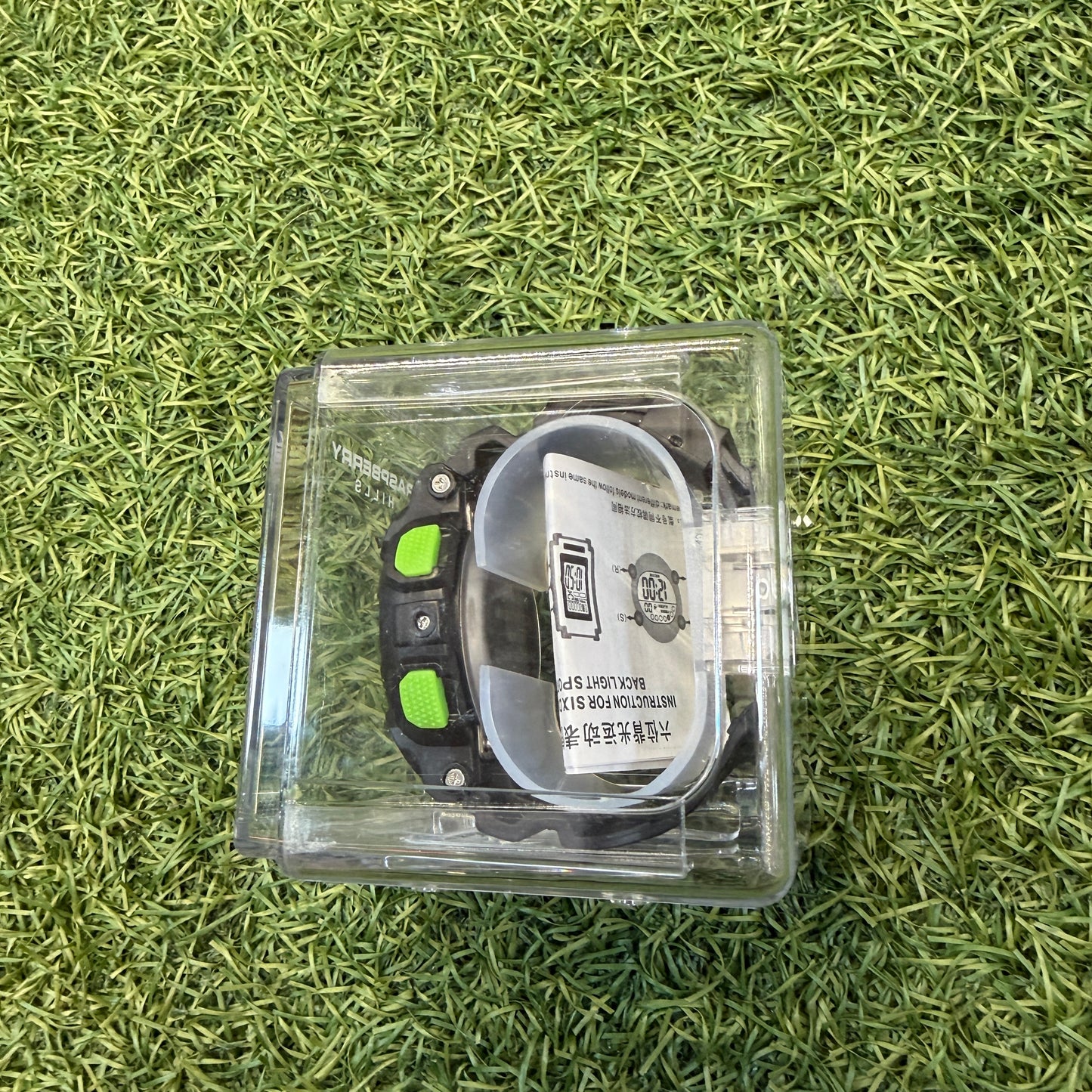 GV Gallery Raspberry Hills Black/Green G Shock Watch NEW