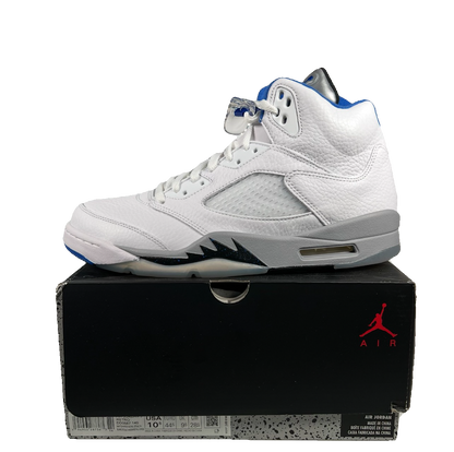 Jordan 5 White Stealth (2021) Size 10.5 NEW S18908