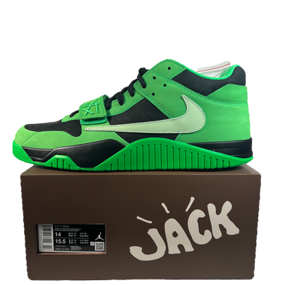Jordan CJ1 T Rexx Travis Scott Green Spark (2026) Size 14 NEW s22046