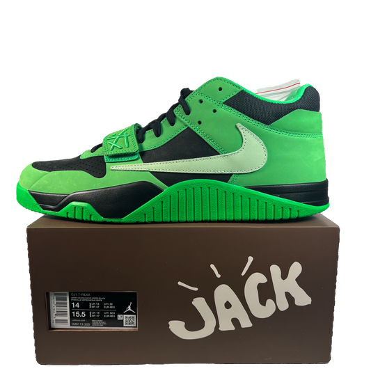 Jordan CJ1 T Rexx Travis Scott Green Spark (2026) Size 14 NEW s22046