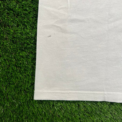 Y2K Maze ft. Frankie Beverly White Tee Size XXL USED v16083