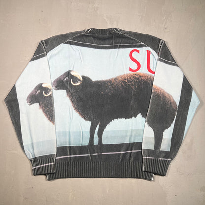 Supreme Damien Hirst Black Sheep Sweater (2025) Size Large NEW x17158