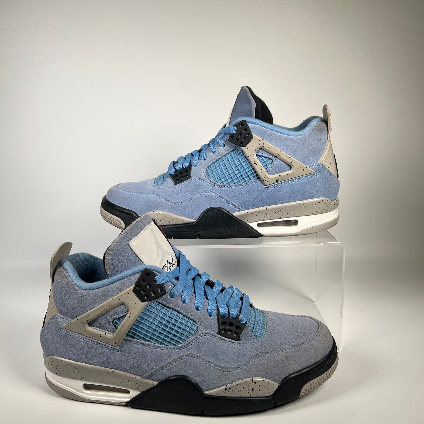 Jordan 4 University Blue (2021) Size 9 USED s17883