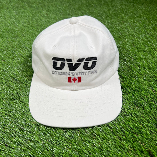OVO Octobers Very Own White Hat Size One Size USED x14343