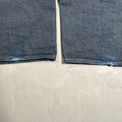 Stussy WorkGear Raw Denim Carpenter Pants Size 34 USED x18763