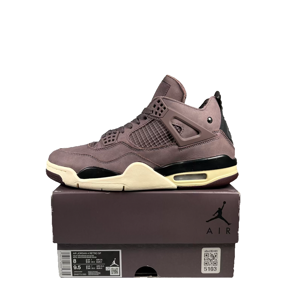 Jordan 4 A Ma Maniere Violet Ore (2022) Size 8 USED s23859