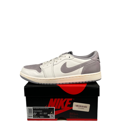 Jordan 1 Atmosphere Grey Low (2023) Size 8.5 USED S17989