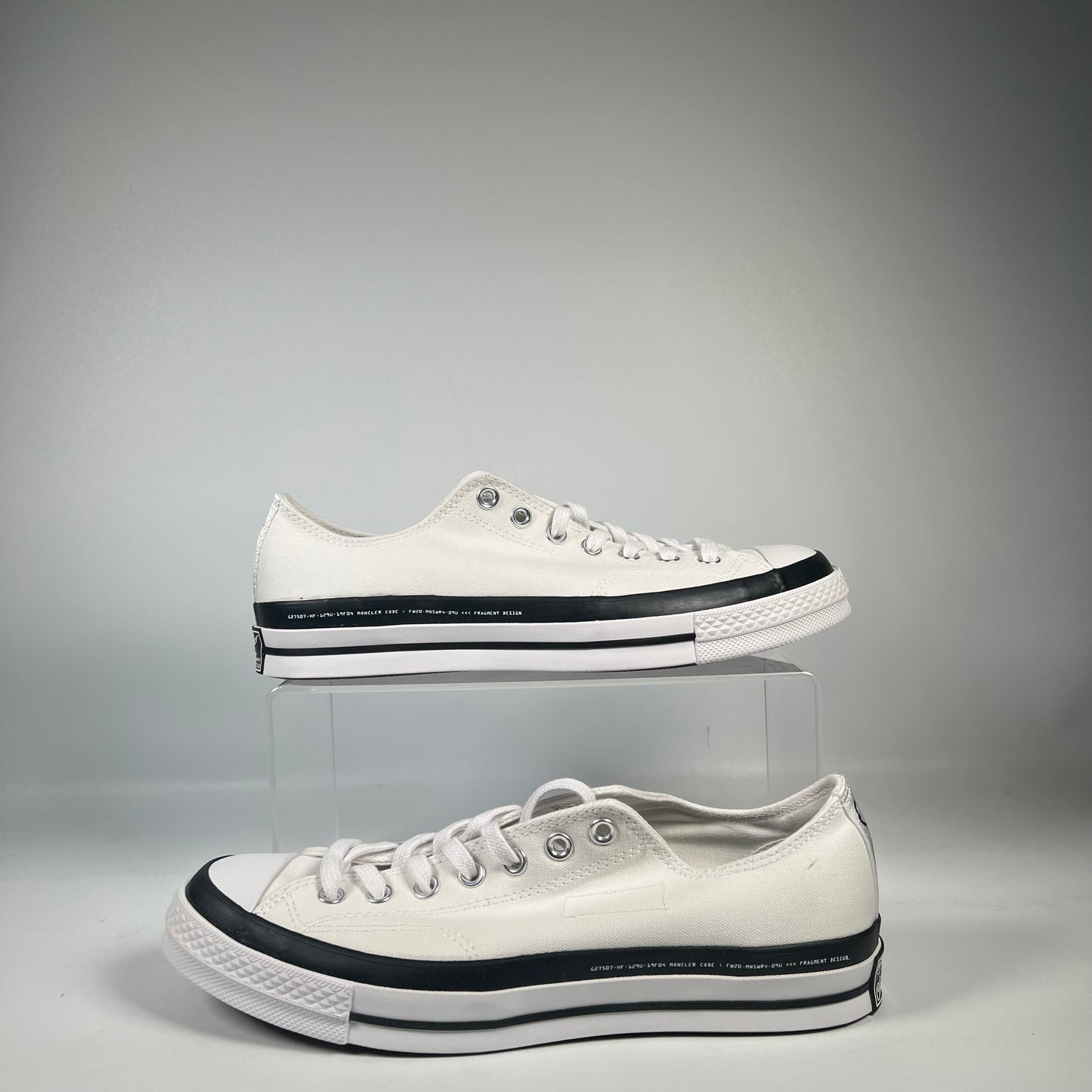 Converse Chuck Taylor All Star 70 Ox Moncler Fragment White (2020) Size 9 NEW s21022
