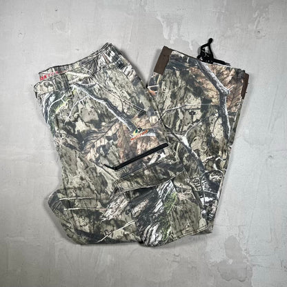 Y2K Mossy Woodland Camo Cargo Pants Size XL USED v20410