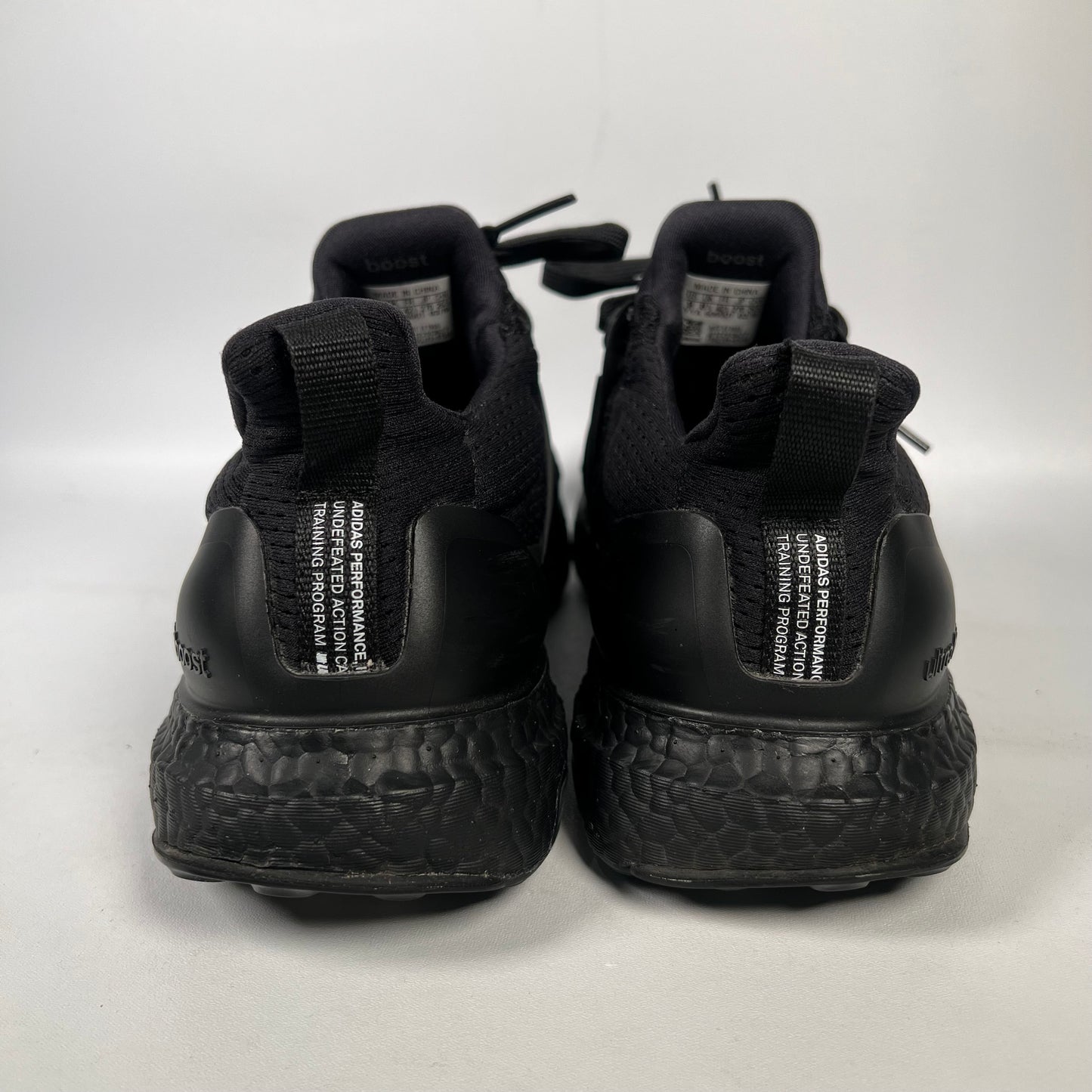 Adidas UltraBoost Undefeated Blackout (2019) SIZE 9 USED S20486