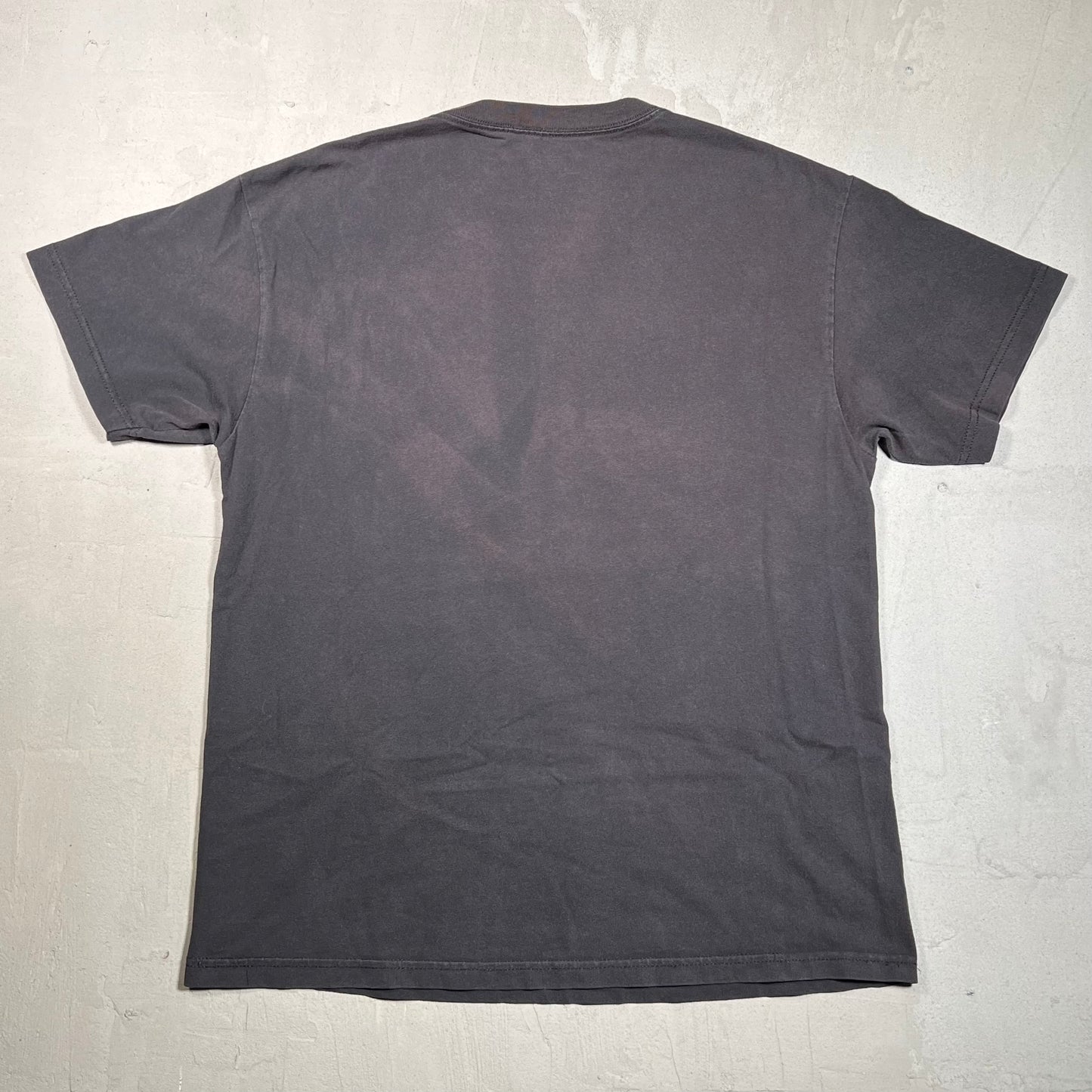 MF Doom Mad Villian "ALLCAPS" Black Tee Size Large USED v19552