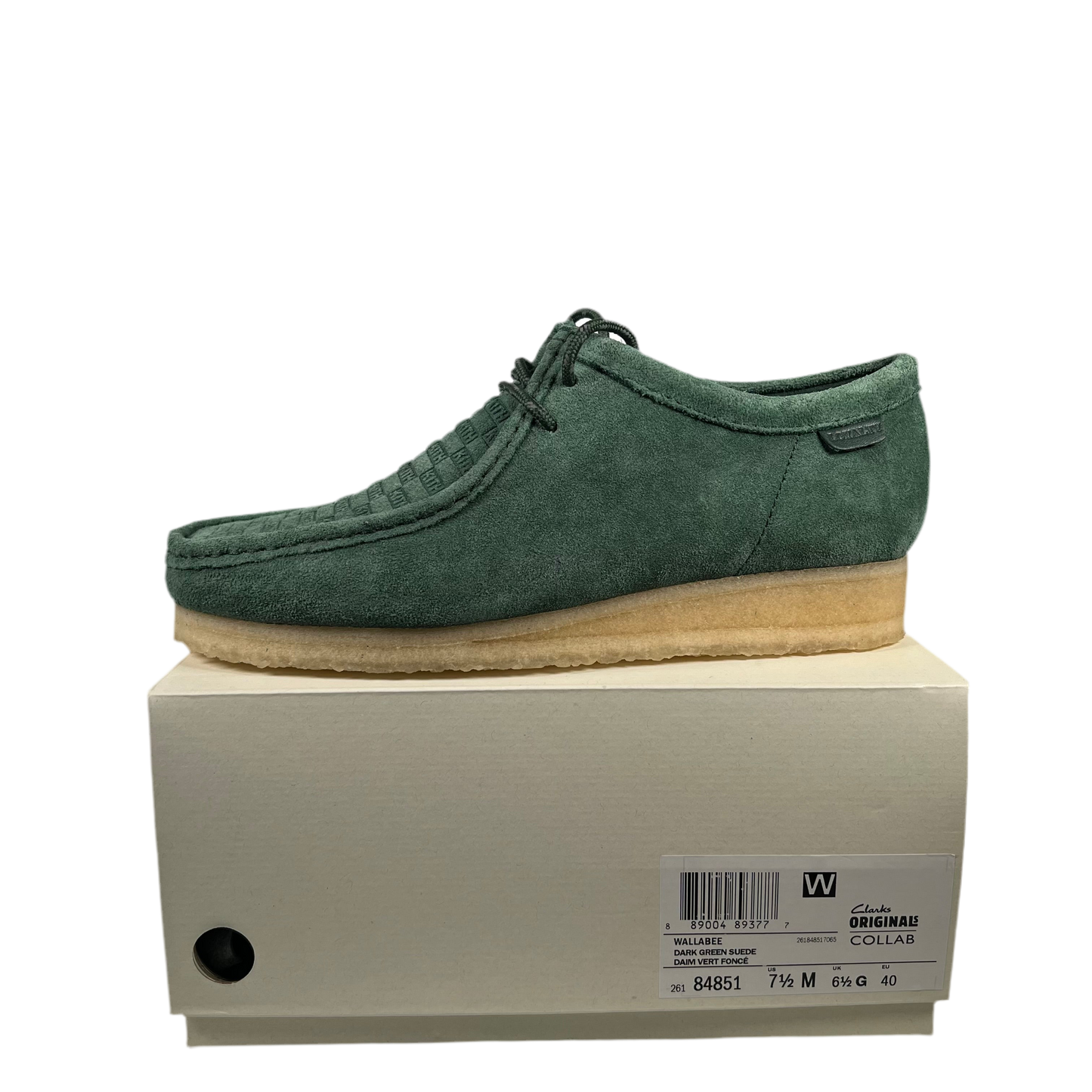 Clarks Sandord Ronnie Fleg 8th St Scarab Green (2021) Size 7.5 NEW s18736