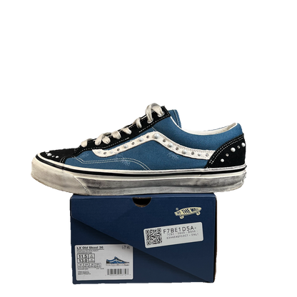 Vans Old Skool 36 Pearlized Pack Black Navy (2026) Size 11.5 USED s22923