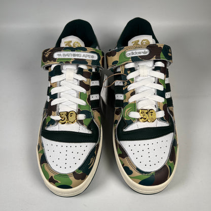 Adidas Forum 84 Low Bape Green Camo (2023) Size 8.5 NEW s19621
