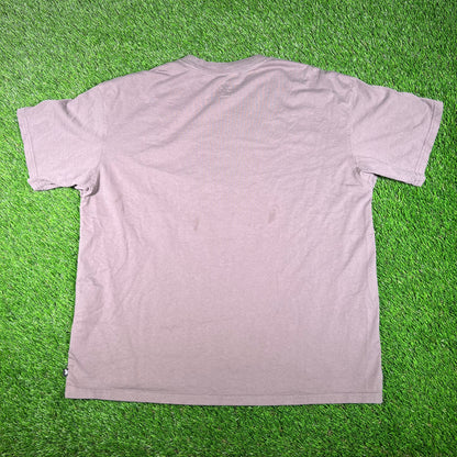 Nike SB Simple Logo Grey Tee Size XL USED v18095