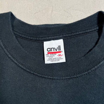 2000 WWE "Smack it Raw" Black Production Tee Size XL USED v19570