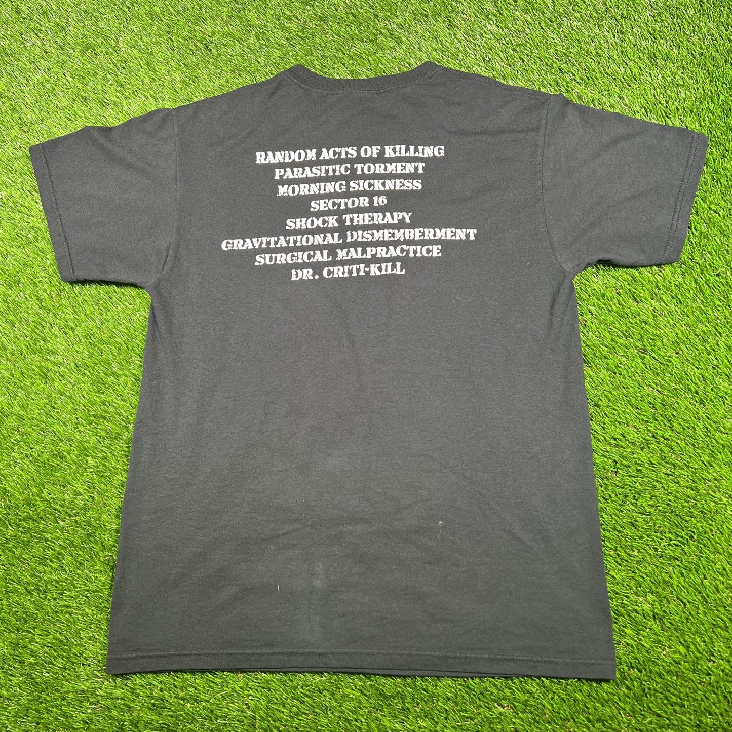 2013 Condition Critical Black Band Tee Size Medium USED v17268