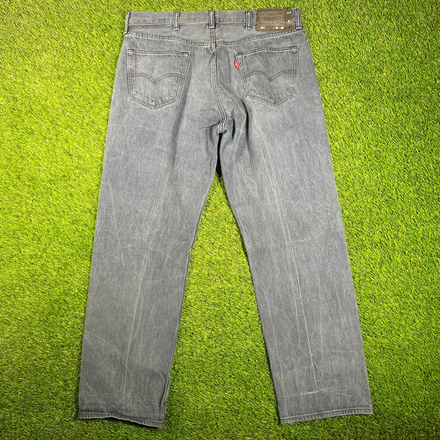 Levi's 501 Indigo Dyed Blue Jeans Size 38 USED v18027