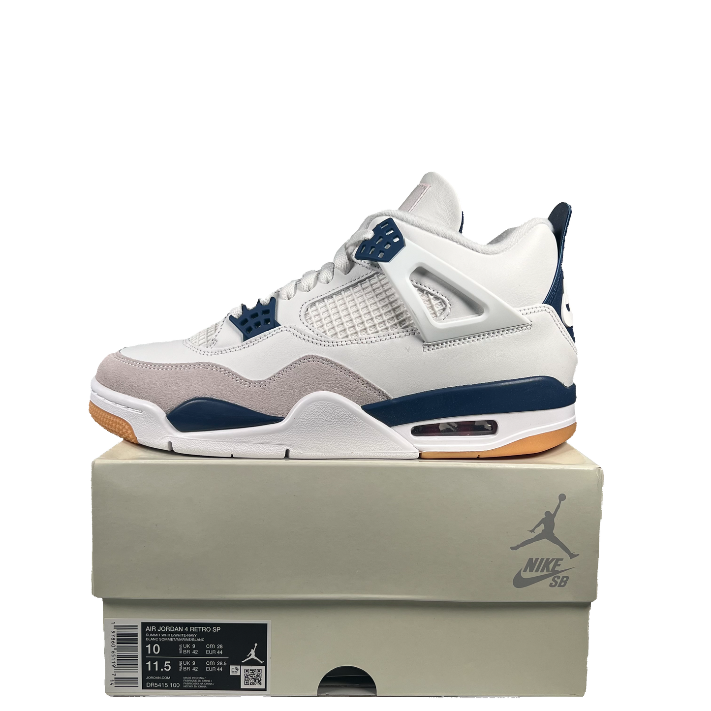 Jordan 4 Navy (2025) Size 10 NEW s19597