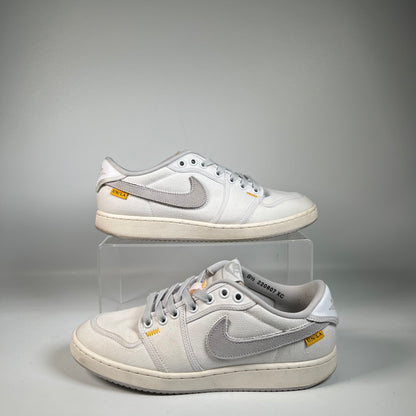 Jordan 1 Low Union White Canvas (2023) Size 8.5 USED s22302